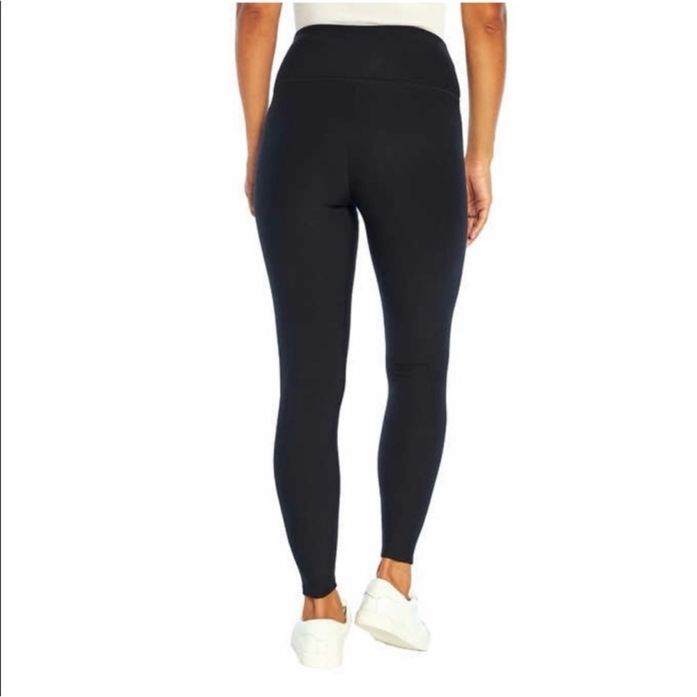 NWT Orvis Women’s Black High Rise Cozy Lined Leggings Butter Soft Fleece Medium - Picture 3 of 11